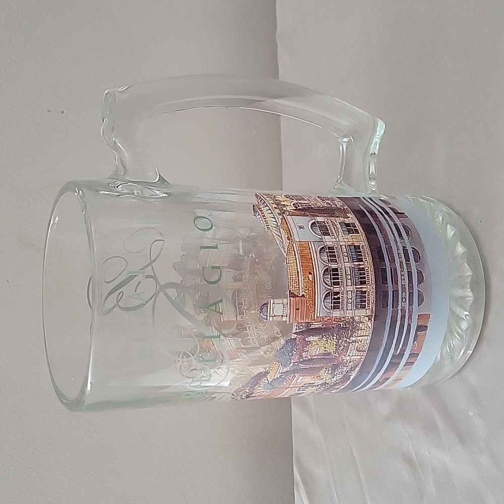 Bellagio Glass Beer Stein Mug